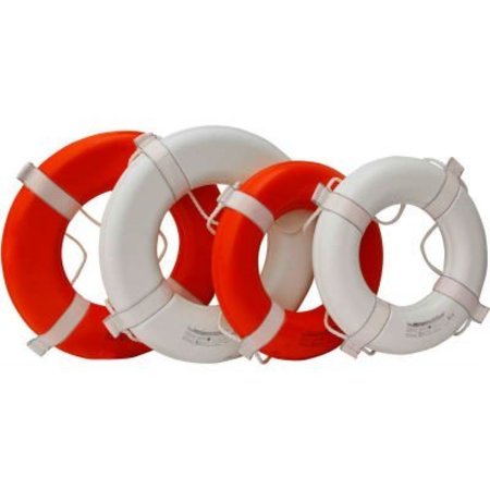 KEMP USA Kemp 24" Ring Buoy, Orange USCG Approved, 10-205-ORG 10-205-ORG